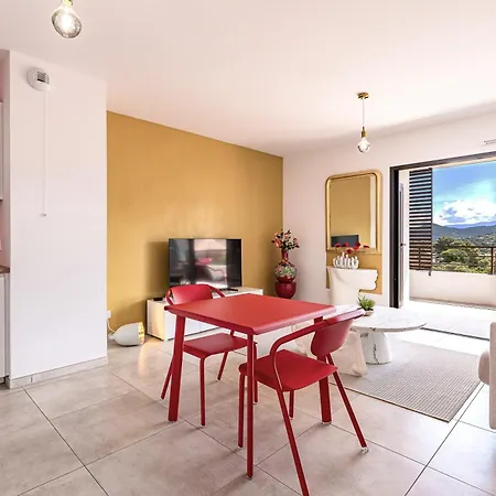 Nepita Dolce - Terrasse Vue Et Montagne Apartment LʼÎle-Rousse